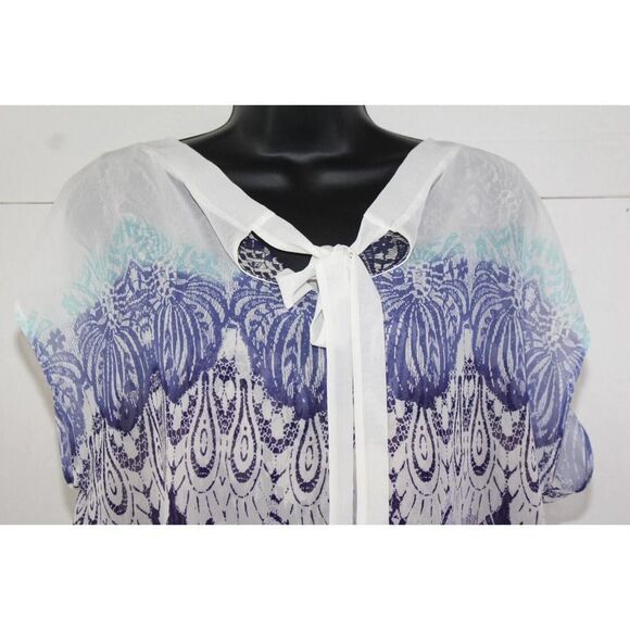 ladies CABI v-neck blouse size S - Picture 2 of 6